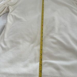 Dudley Stephens winter white off the shoulder tunic XL